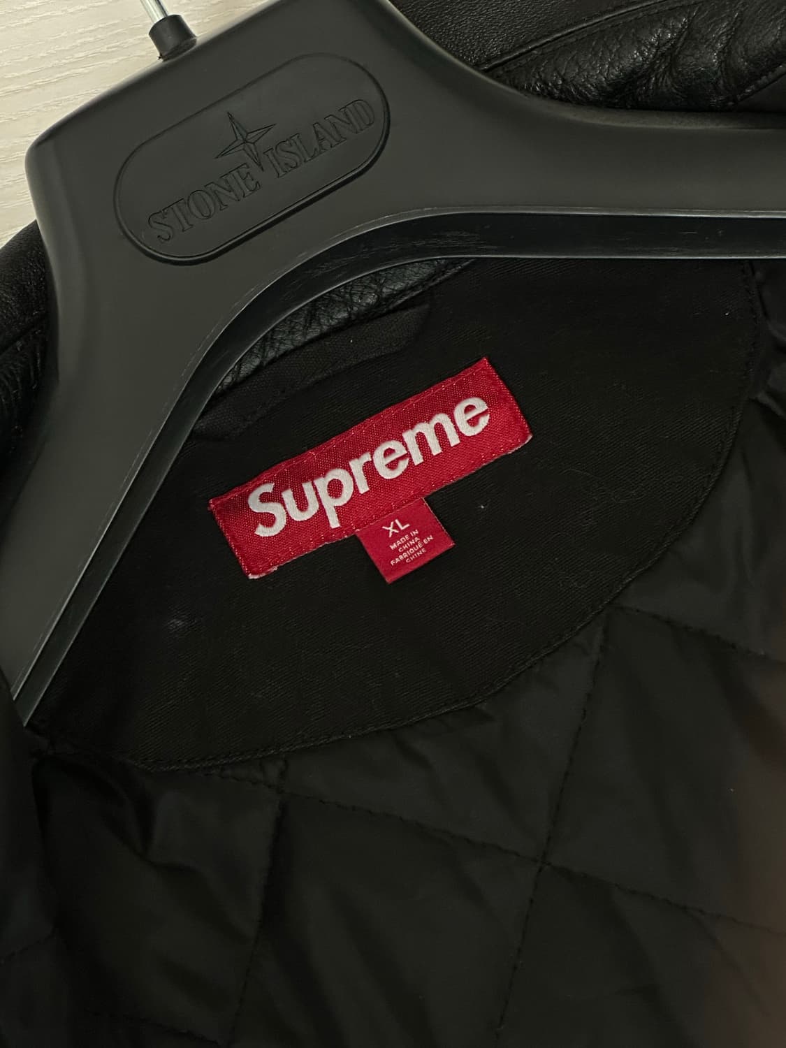 슈프림 레더 카라 유틸리티 자켓 23fw XL(105-110) 상품이미지4