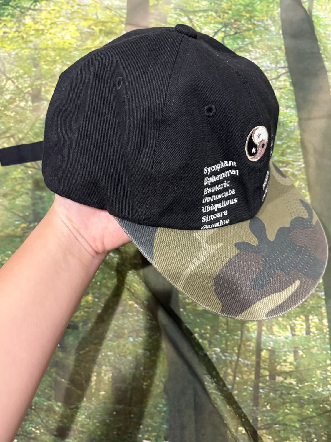 패슬 카모 모자 상품이미지4