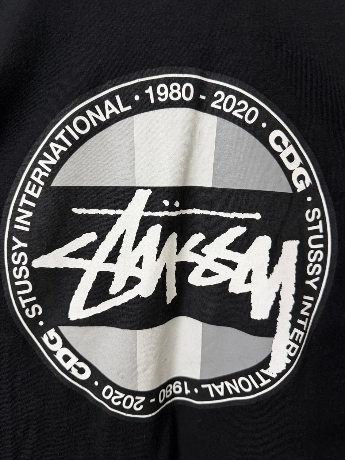 스투시 x cdg 롱슬리브 M 상품이미지4