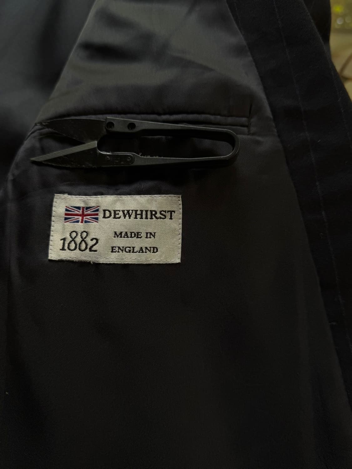 DEWHIRST 1882 더블 브레스티드 자켓 100 상품이미지7