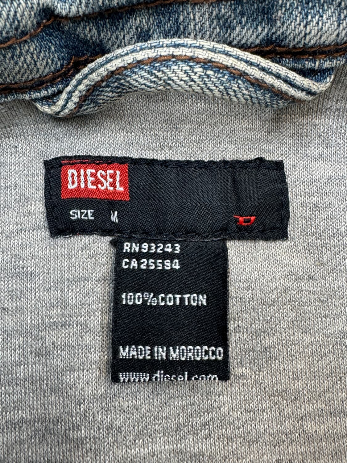 디젤 이스트사이드 데님 집업 자켓 상품이미지5