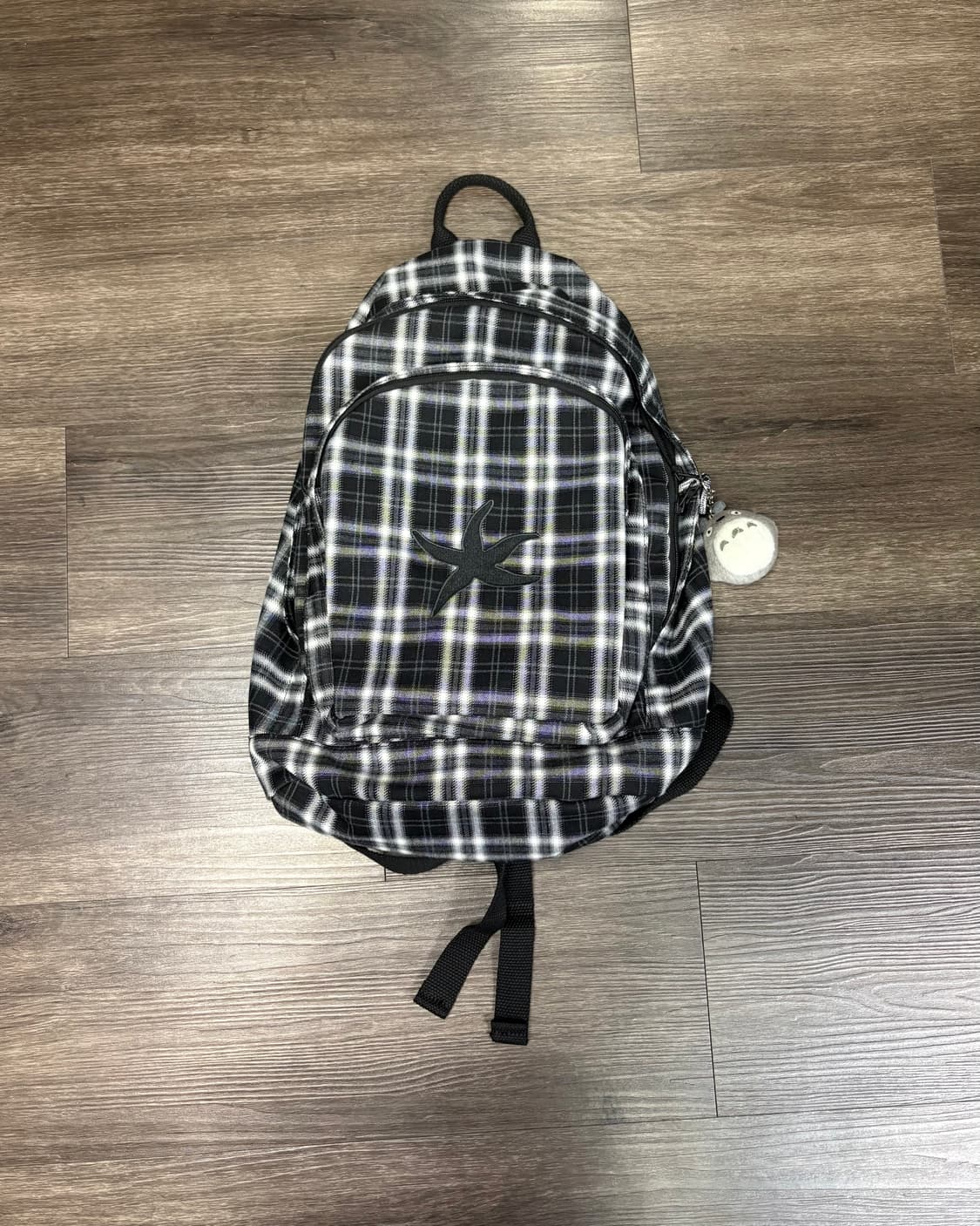 더콜디스트모먼트 체크 백팩 상품이미지2