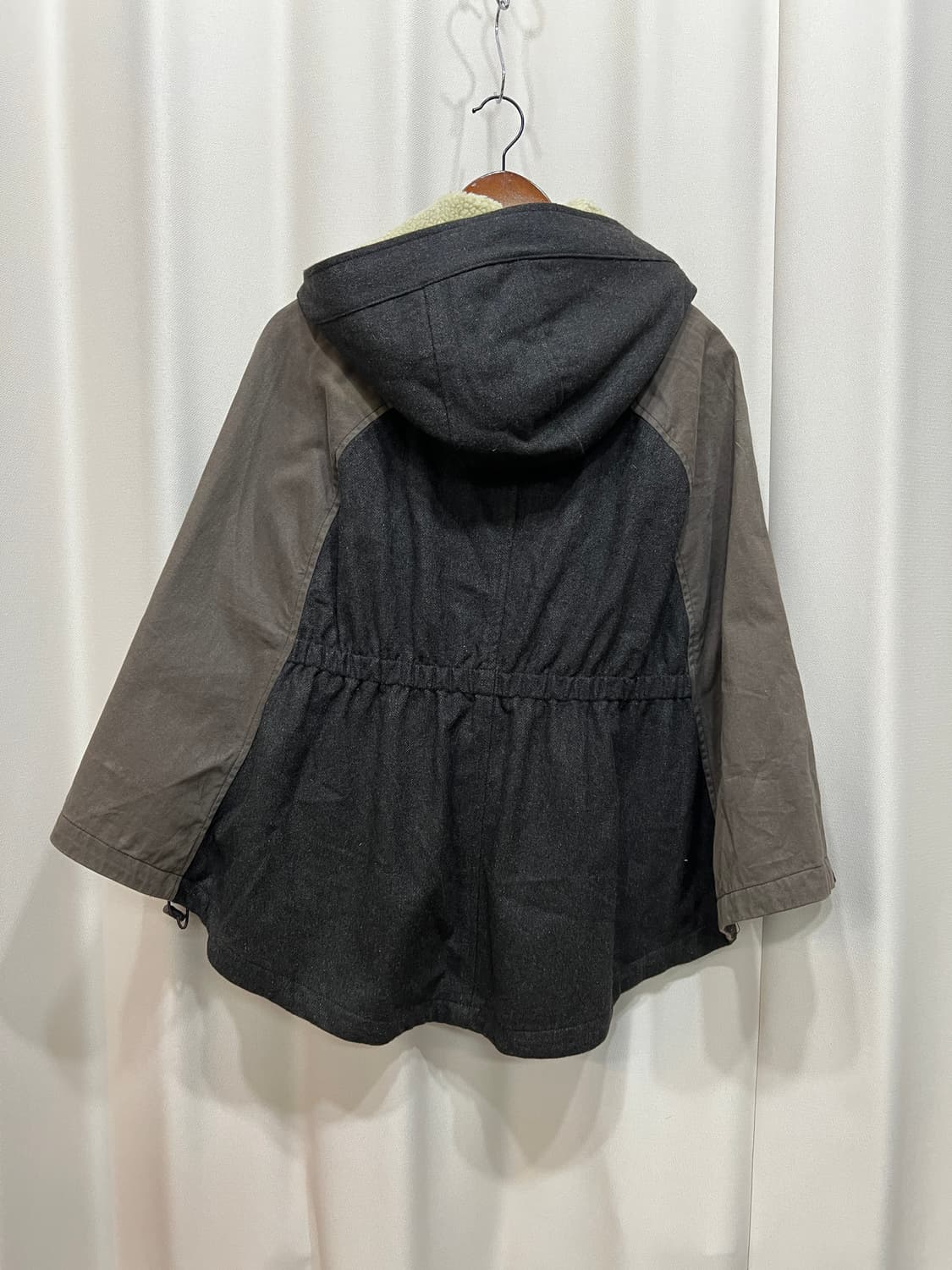 써스데이아일랜드 여성 모직 판쵸 자켓 상품이미지6