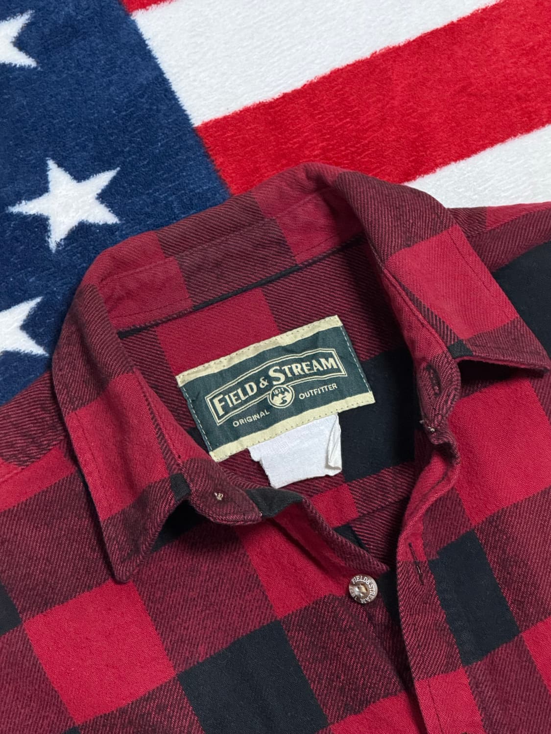 필드앤스트림 버팔로체크플란넬셔츠 buffalo flannel shirts 상품이미지6