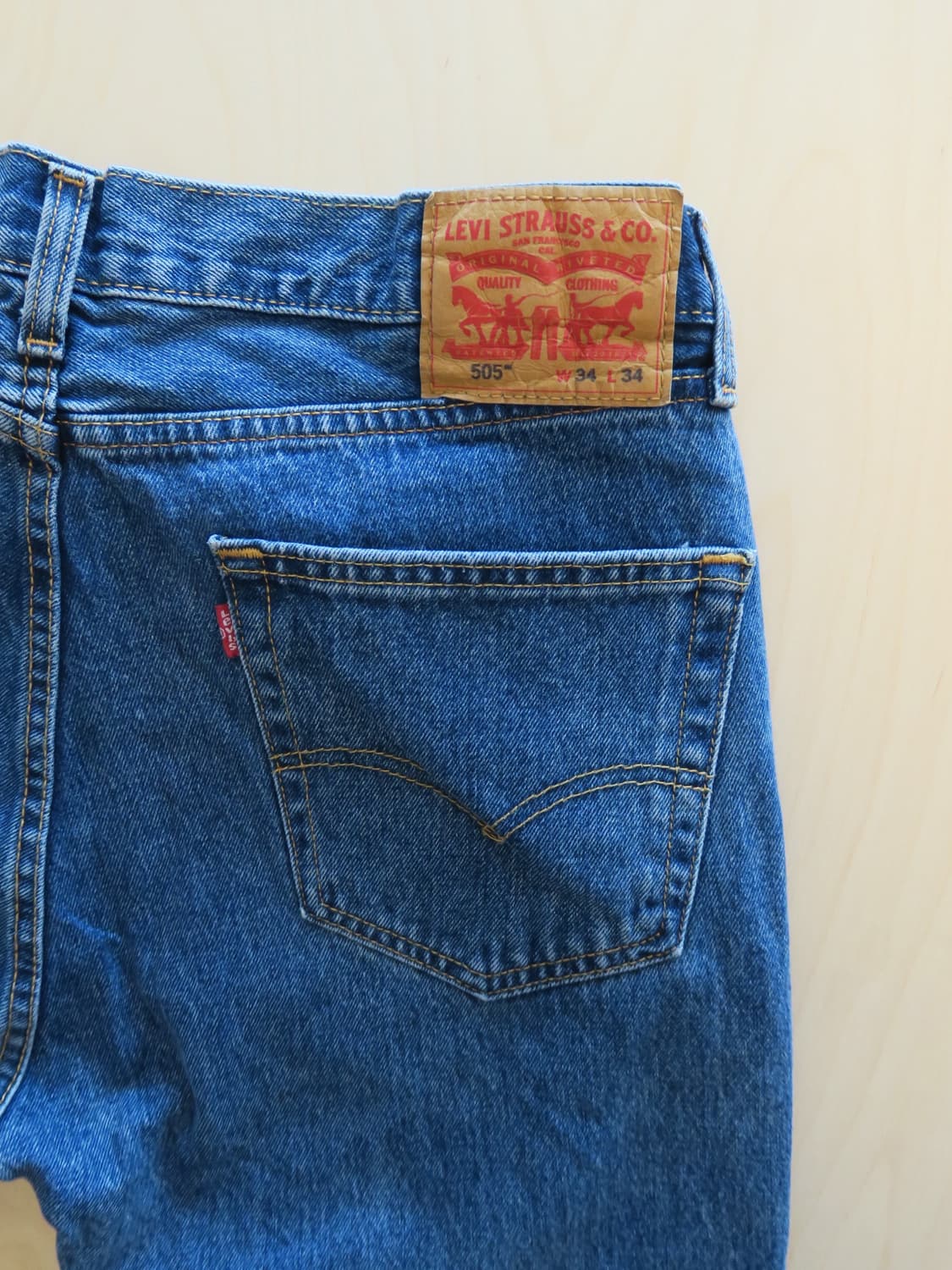 리바이스 505 데님팬츠 34/34 상품이미지8