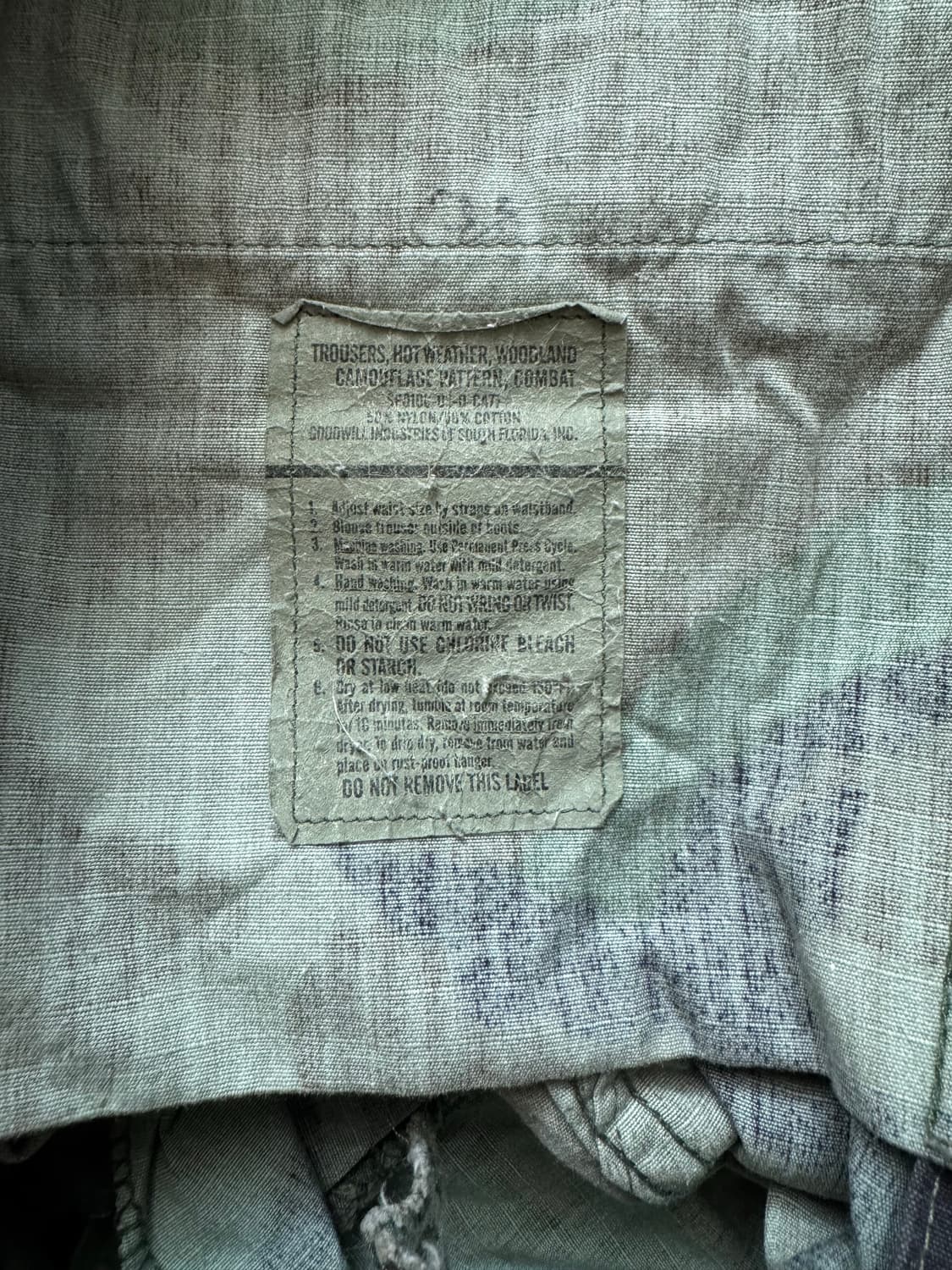 U.S Army woodland M-65 cargo pants 상품이미지4