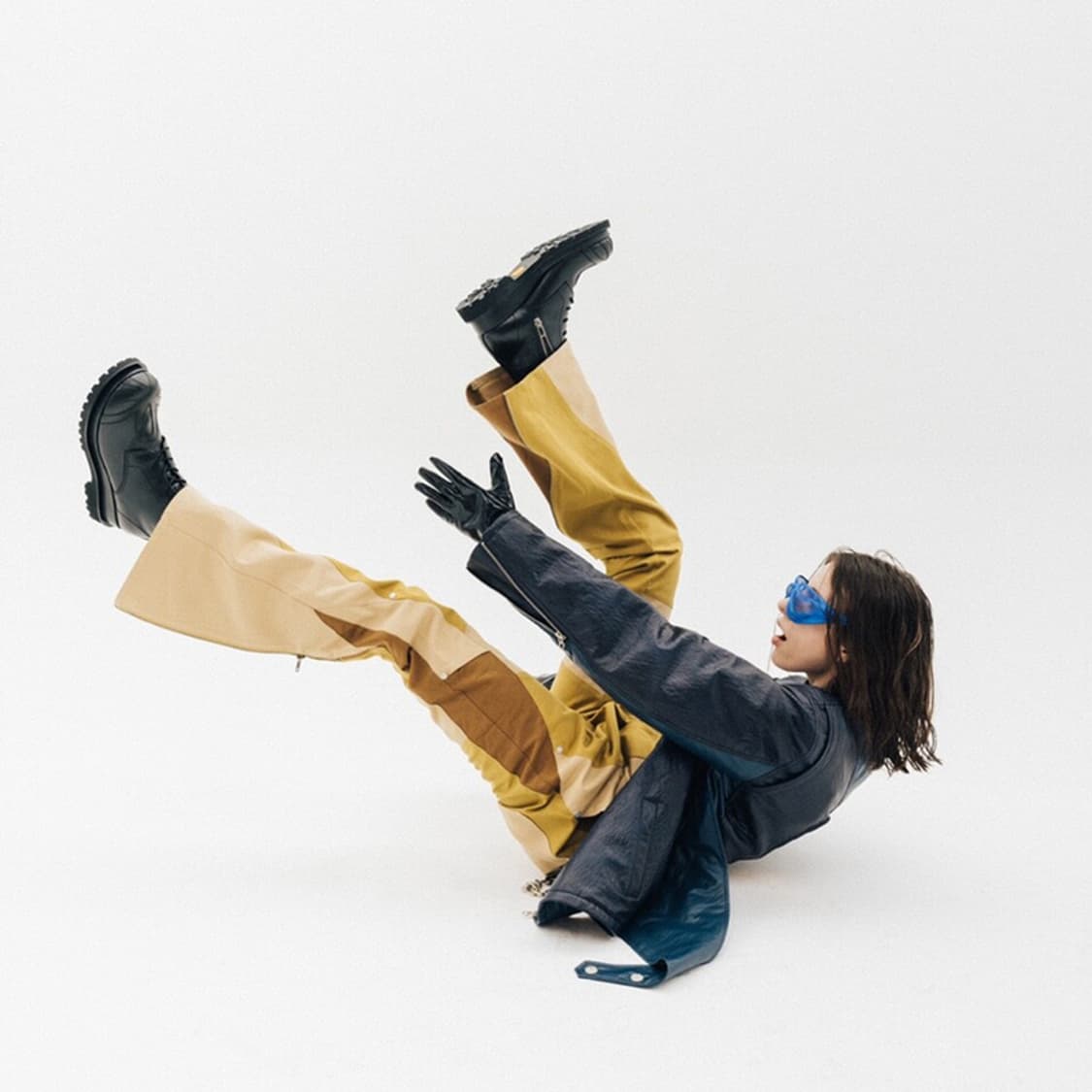 써저리 백 집 부츠컷 팬츠 바지 머스타드 M 상품이미지3