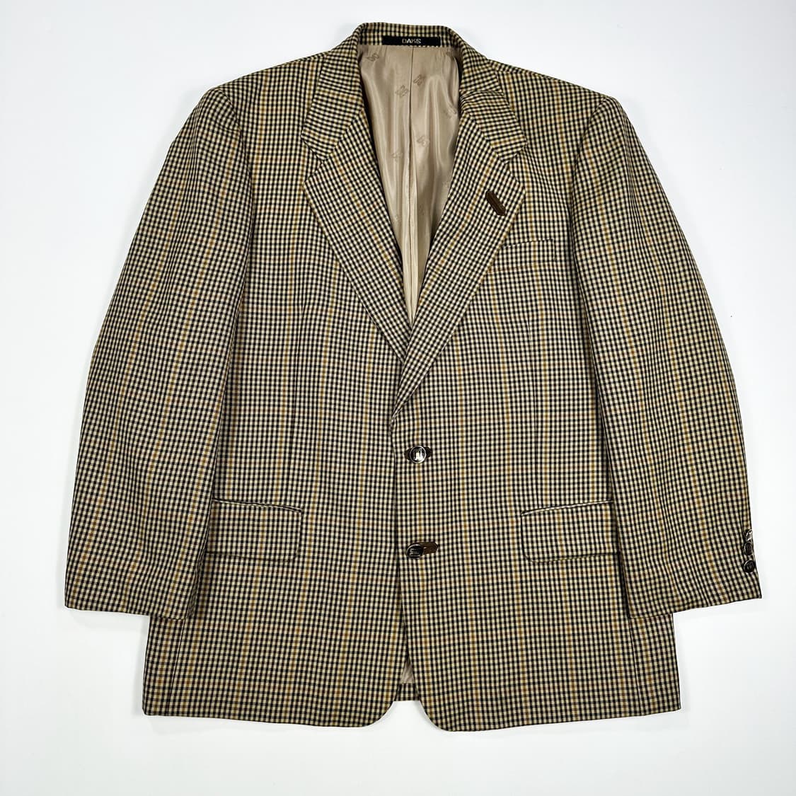 DAKS 닥스 클래식 체크패턴 울 블레이져 L 상품이미지1