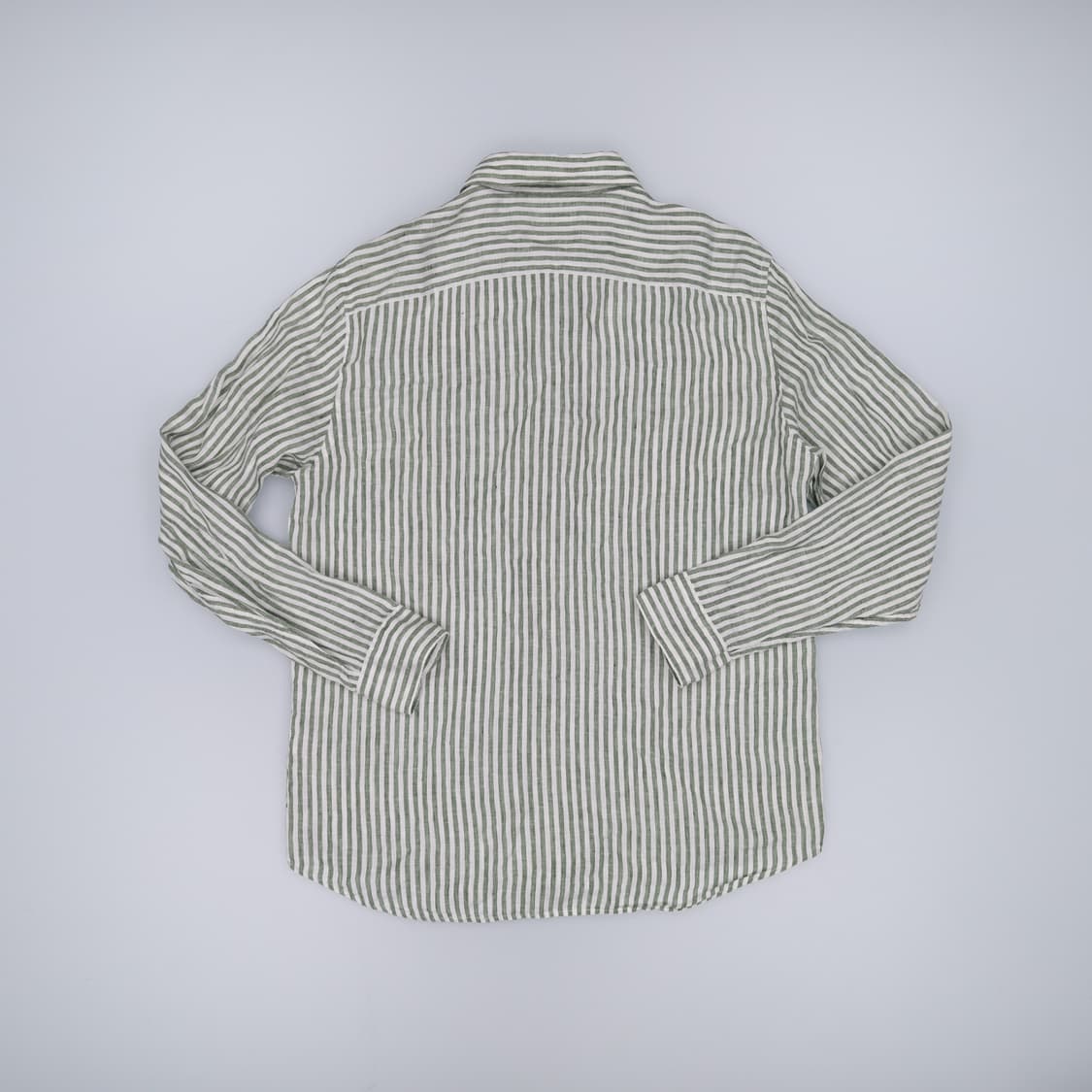 L 빈폴 스트라이프 린넨 셔츠 0420H1 상품이미지2