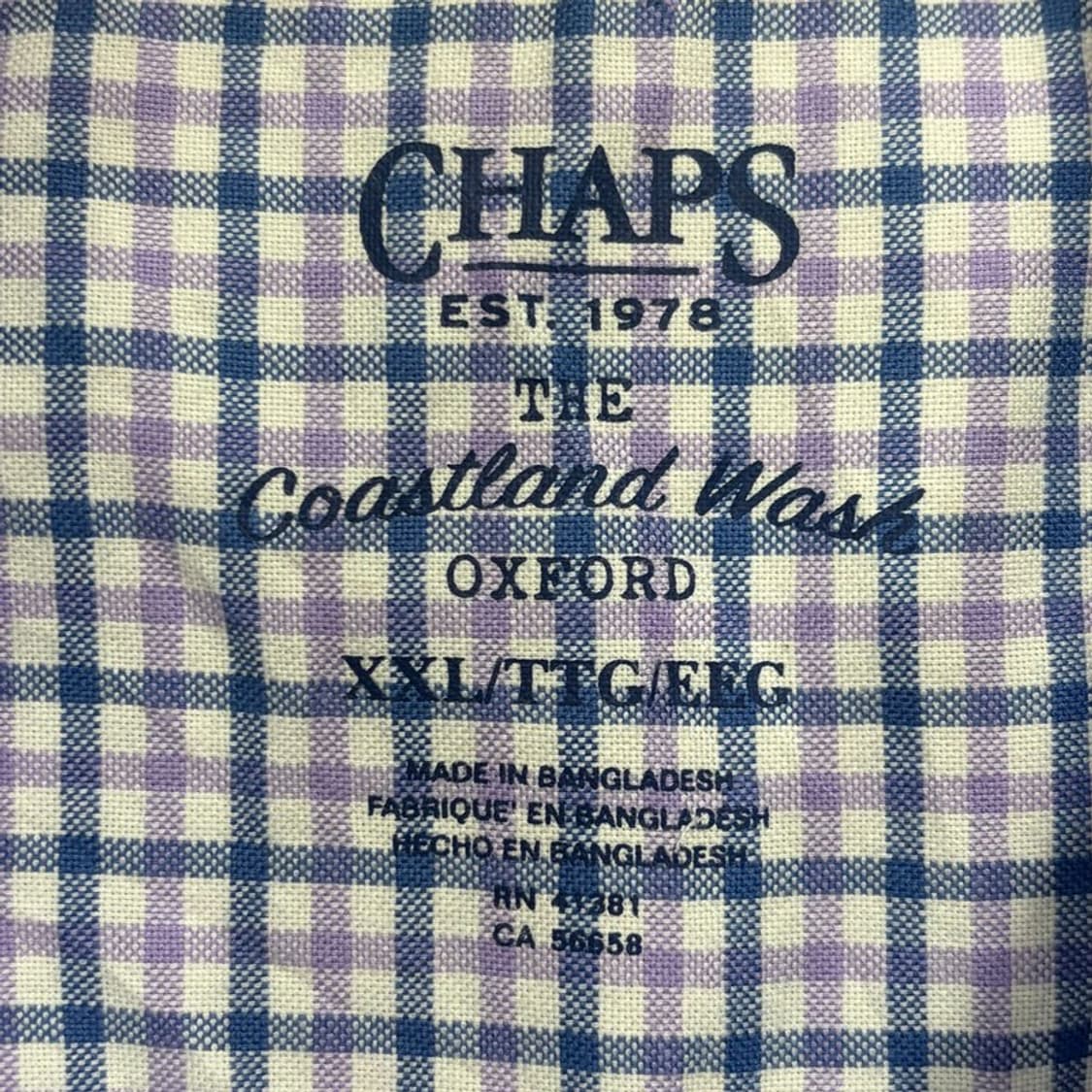 챕스 랄프로렌 깅엄체크 셔츠 v1501 상품이미지5