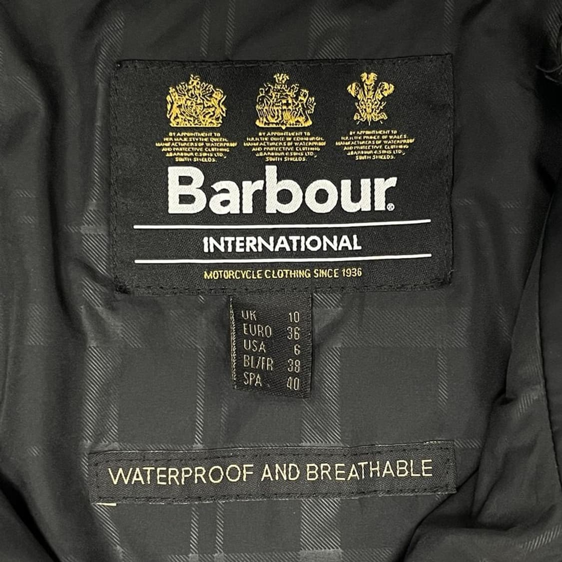 바버 로고 패치 후드 자켓 v0467 상품이미지8