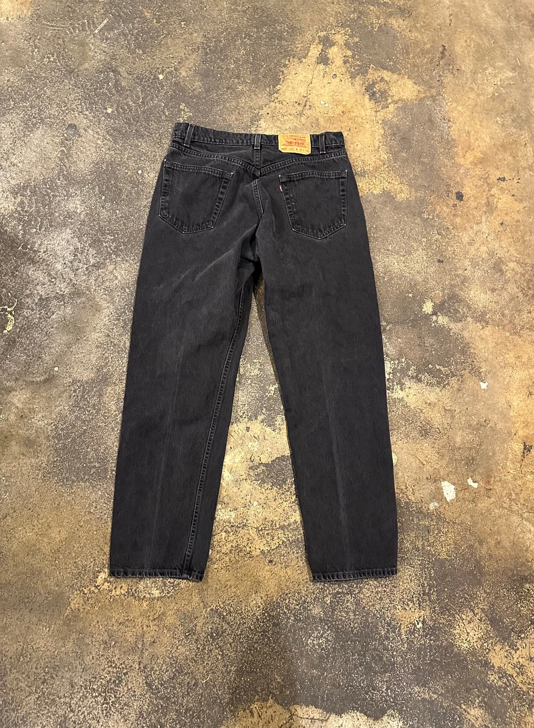 빈티지 90s 리바이스 565 블랙 데님팬츠 상품이미지2