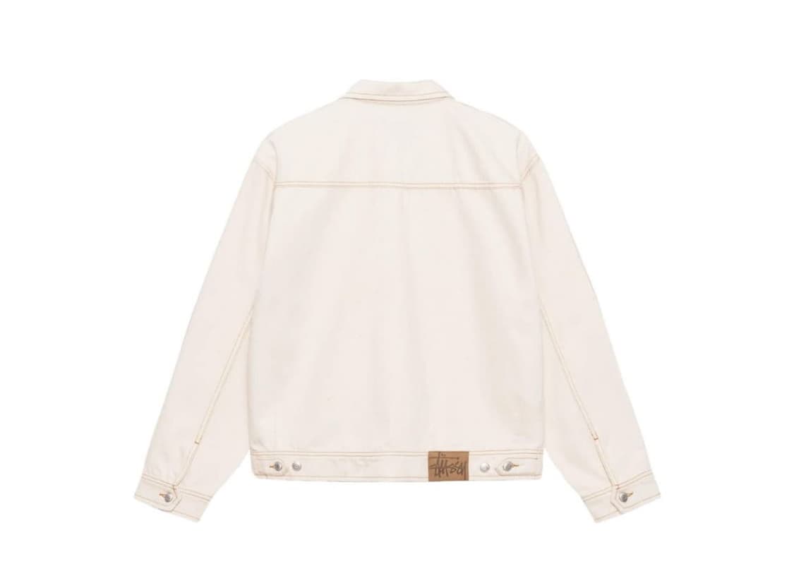 스투시 데님 집 워크 자켓 내추럴 L 상품이미지6