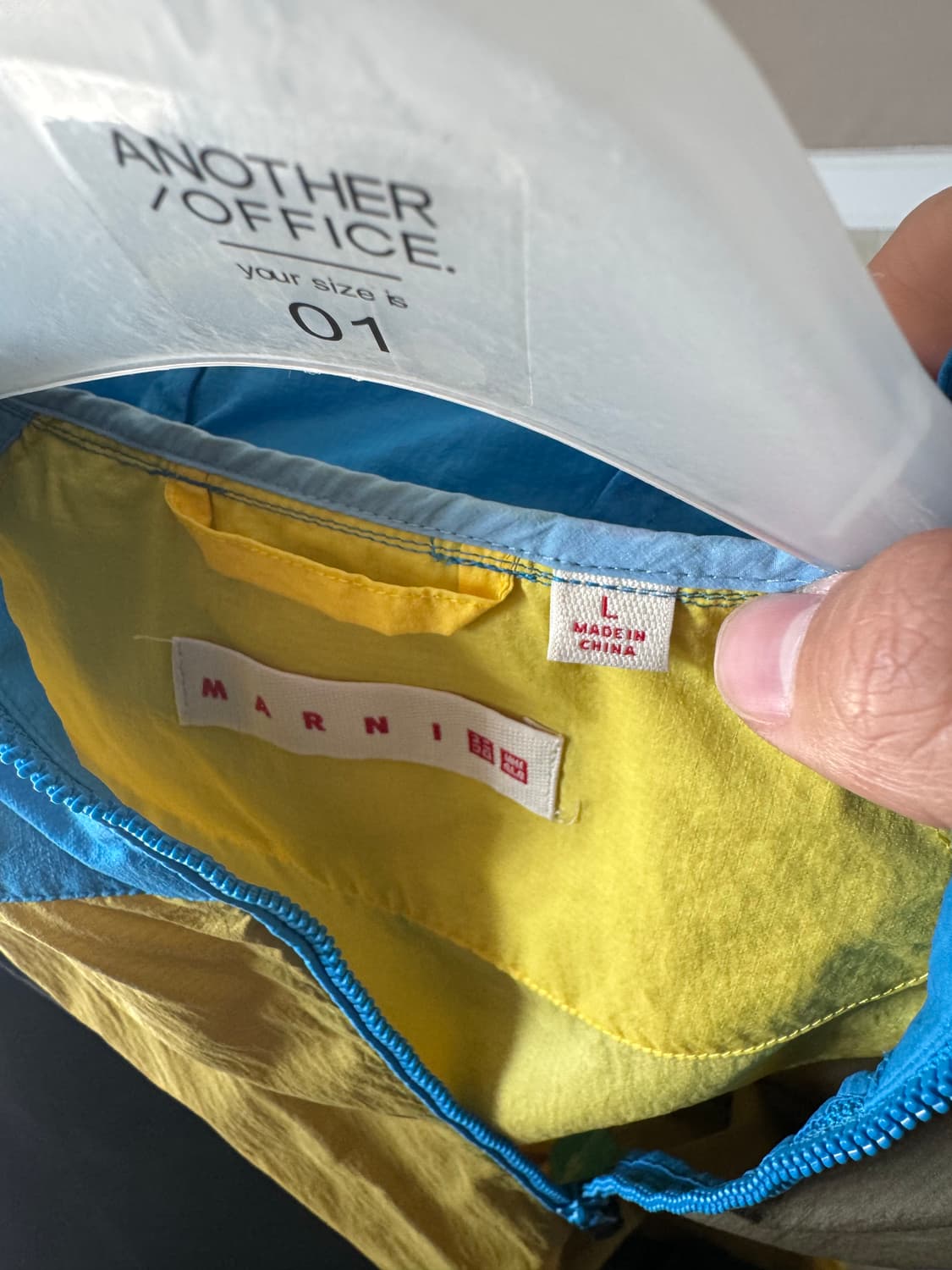 유니클로 마르니 바람막이 윈드브레이커 자켓 상품이미지4