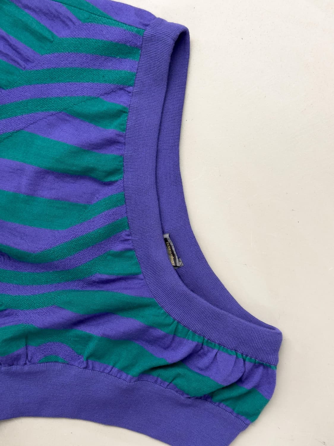 이세이미야케 비대칭 레이어드 니트 상품이미지3