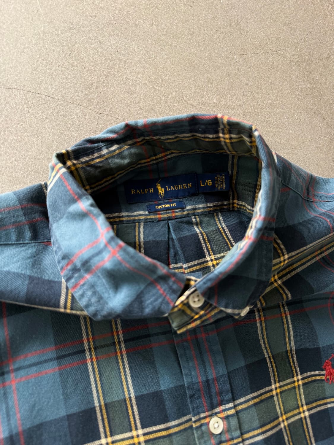 Polo Ralph Lauren Cotton Check Shirt  상품이미지5