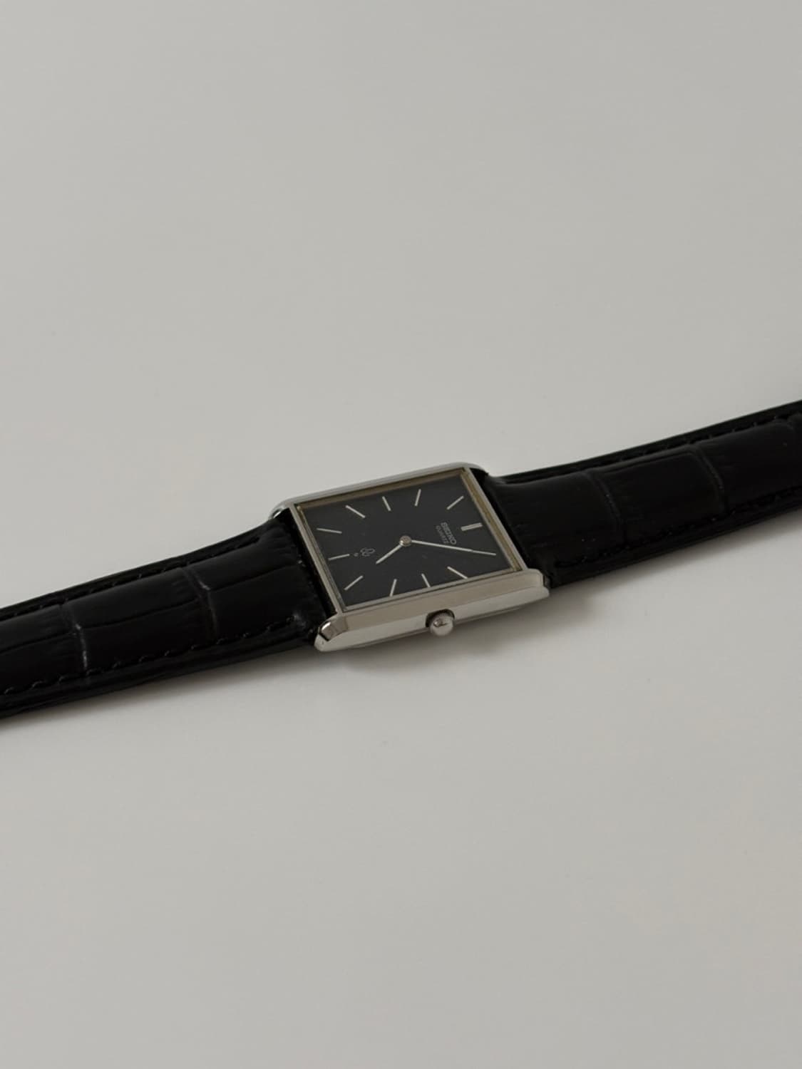 SEIKO 1980s chariot dial silver tank  상품이미지3