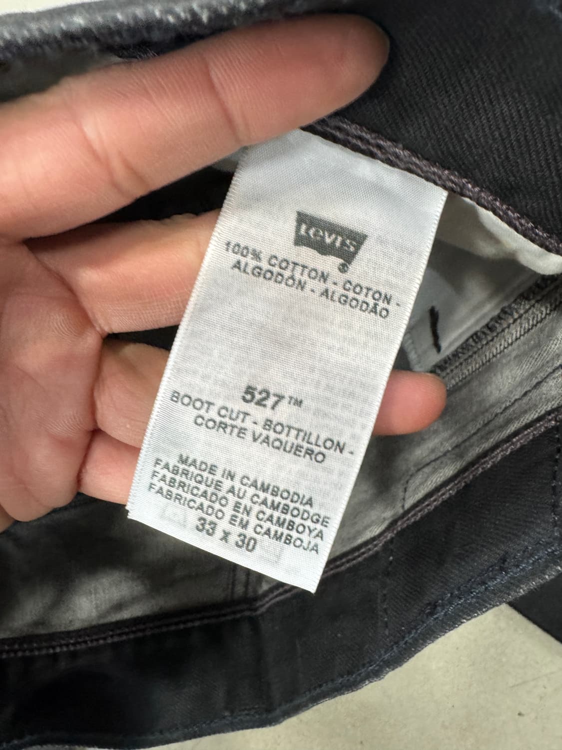리바이스 527 부츠컷 33 상품이미지6