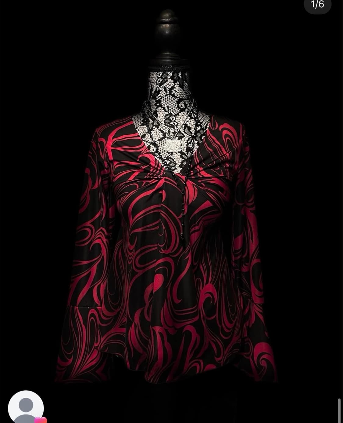 반택포 아게죠 오리엔탈 롱슬 롱슬리브 갸루 상품이미지1