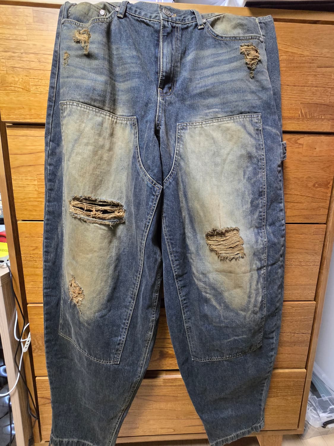 DNSR x 주앙옴프 카펜터 배기데님팬츠 상품이미지4