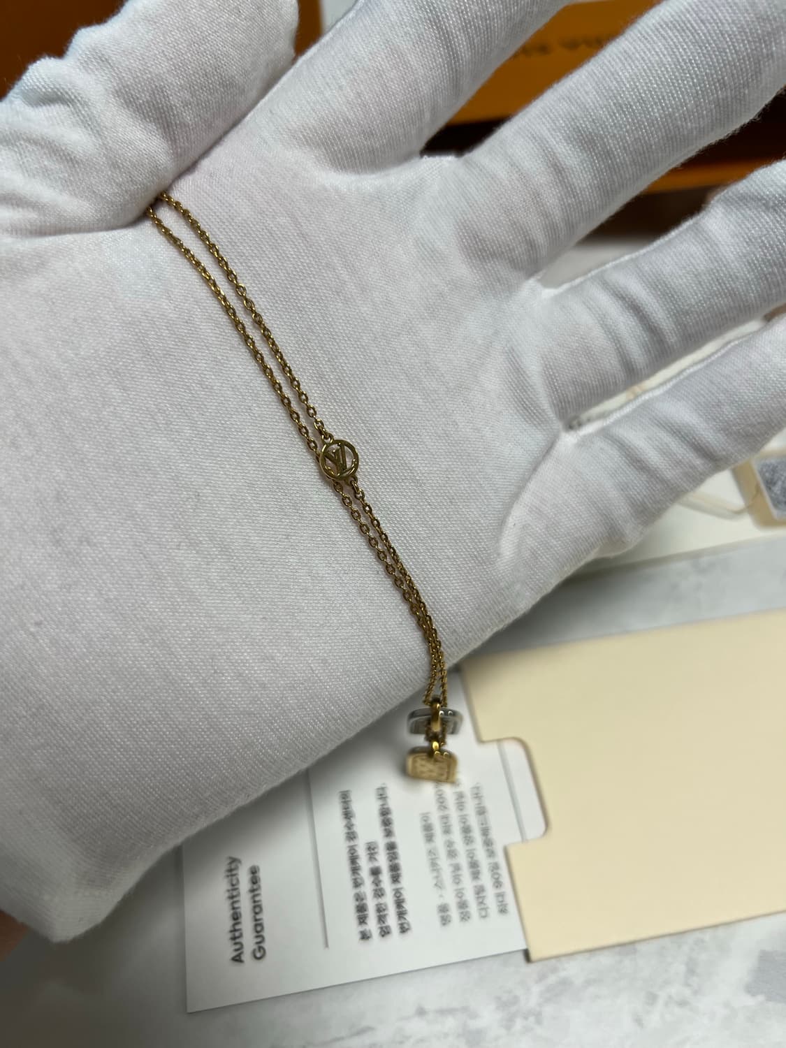 루이비통 나노그램 네클리스 목걸이 M63141 상품이미지4
