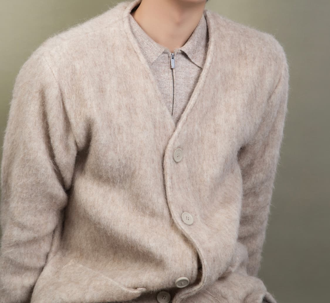 48) 아워레거시 모헤어 가디건 상품이미지1