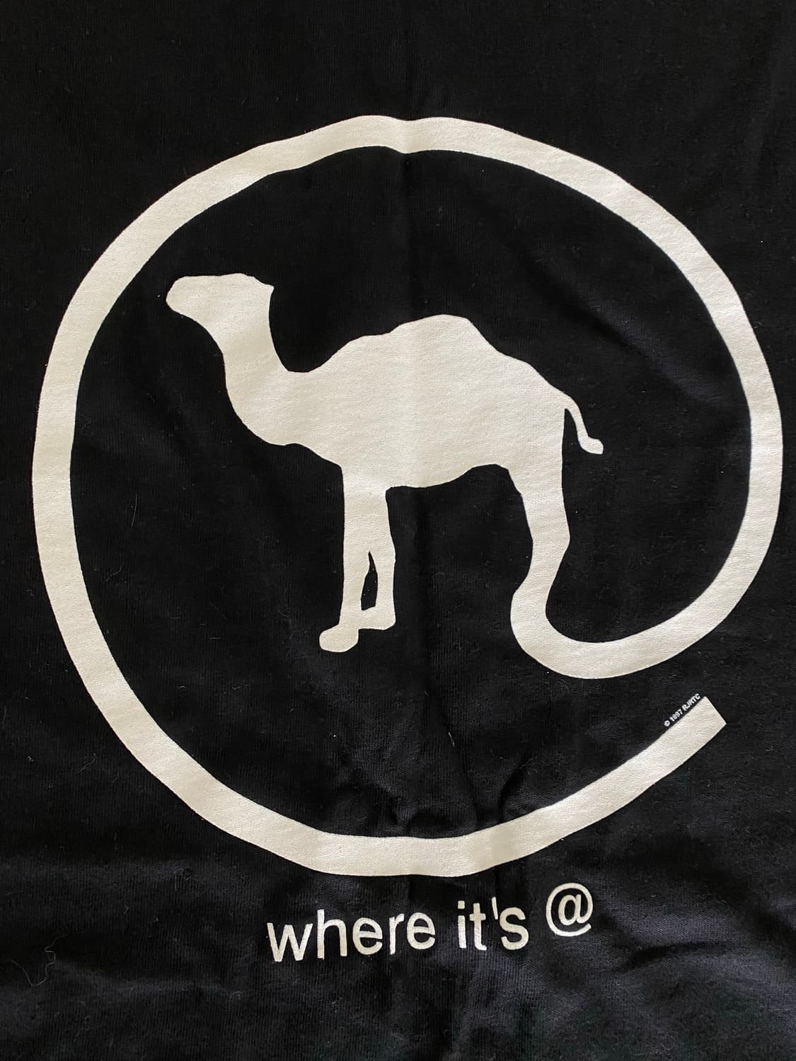 (XL) 빈티지 카멜 프로모 티셔츠 상품이미지5