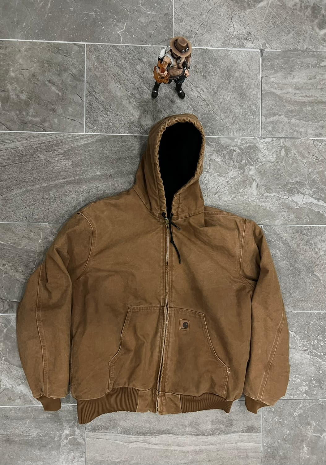 (XL)칼하트 덕 액티브 후드자켓 J130 BRN 칼하트브라운 상품이미지1