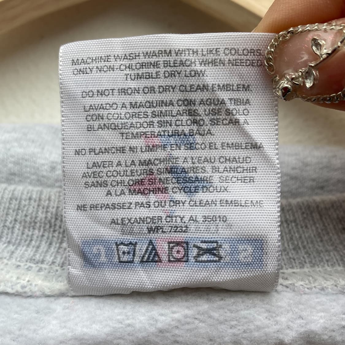 저지스90s U.S.A그레트나드래곤멜란지그레이스웻셔츠 상품이미지10