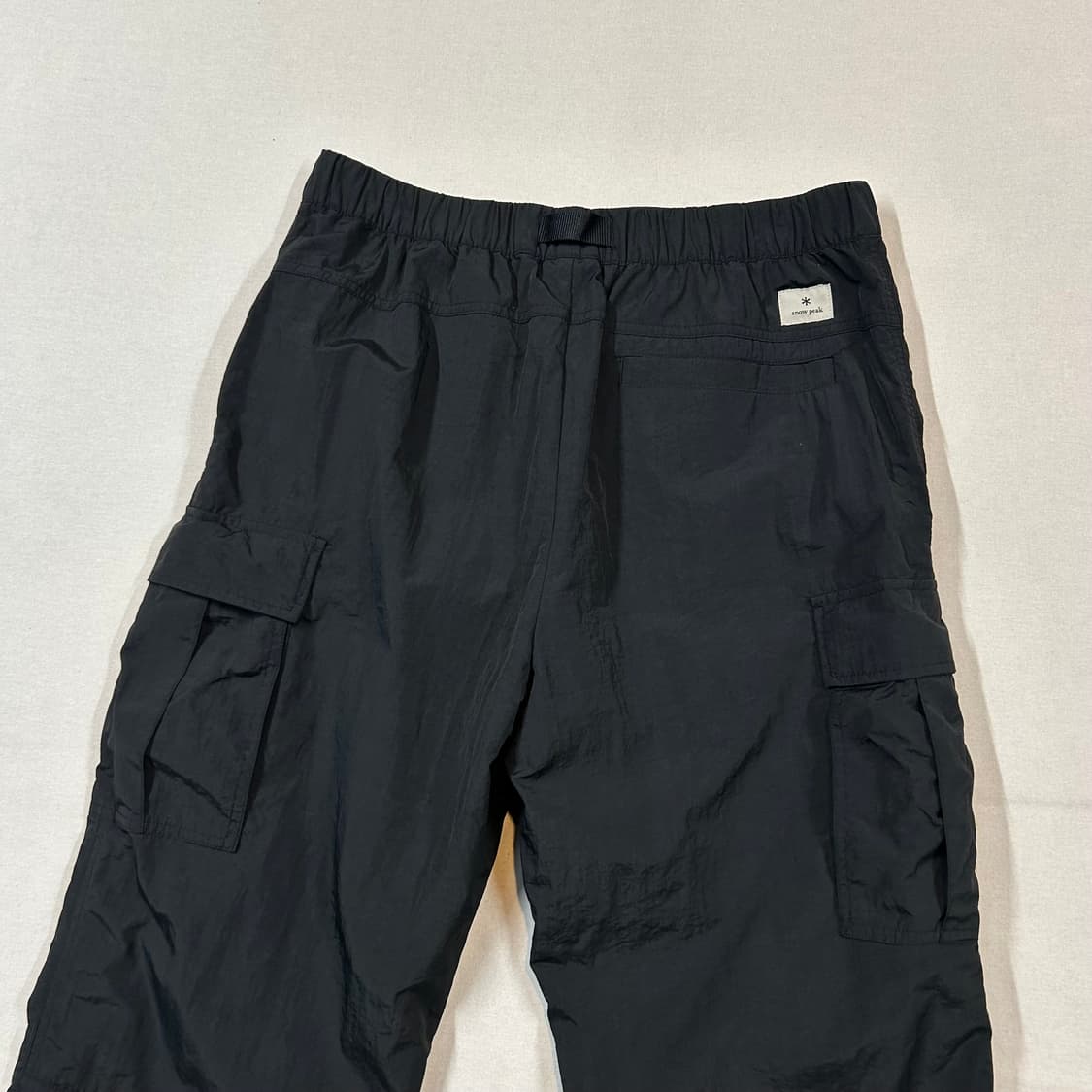 M) 스노우피크 나일론 블랙 카고 팬츠 상품이미지6