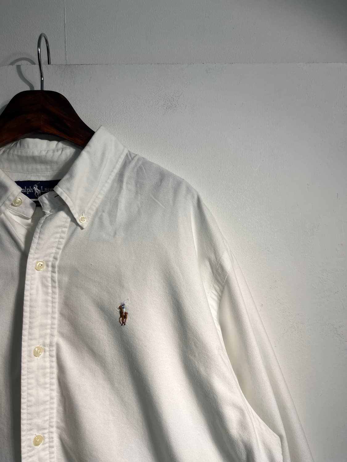 Polo 폴로 랄프로렌 화이트 옥스포드 셔츠 XL~2XL 상품이미지5