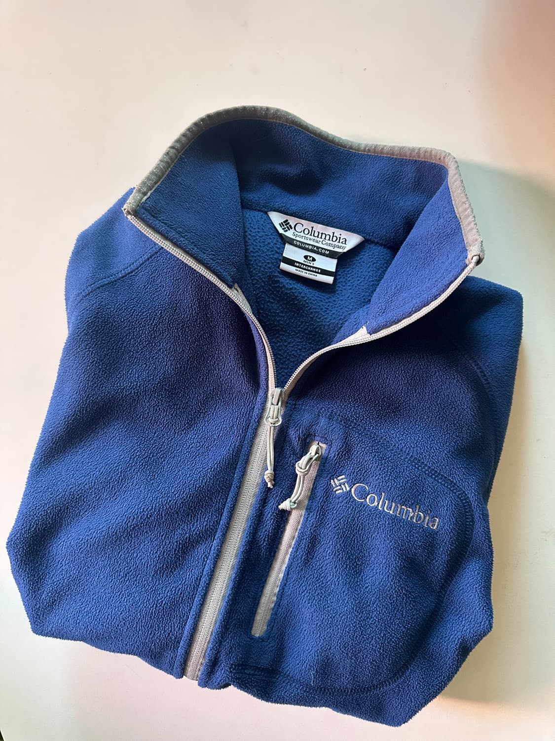 콜럼비아 절개 후리스 상품이미지1