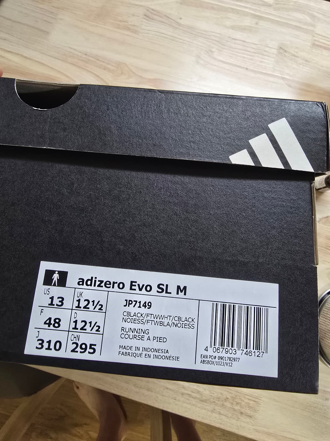 (새상품)아디다스 아디제로 EVO SL 러닝화 310mm 상품이미지3