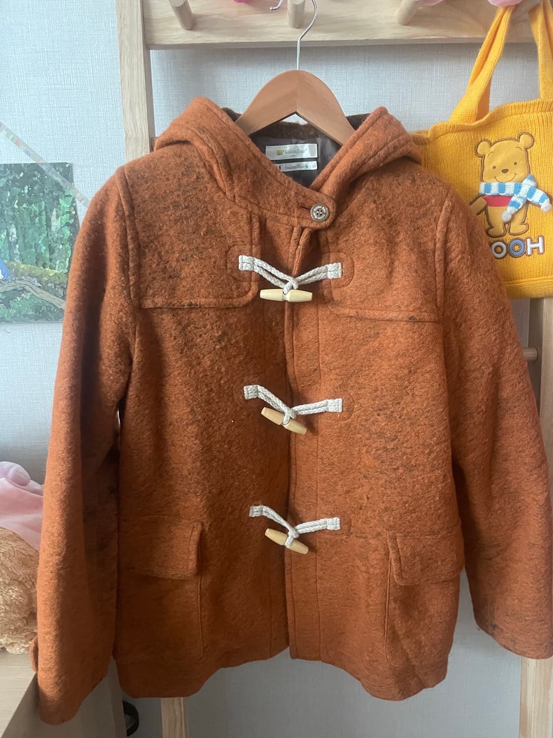 모리걸 빈티지 오렌지 떡코 원피스 set🧡🤎 상품이미지3