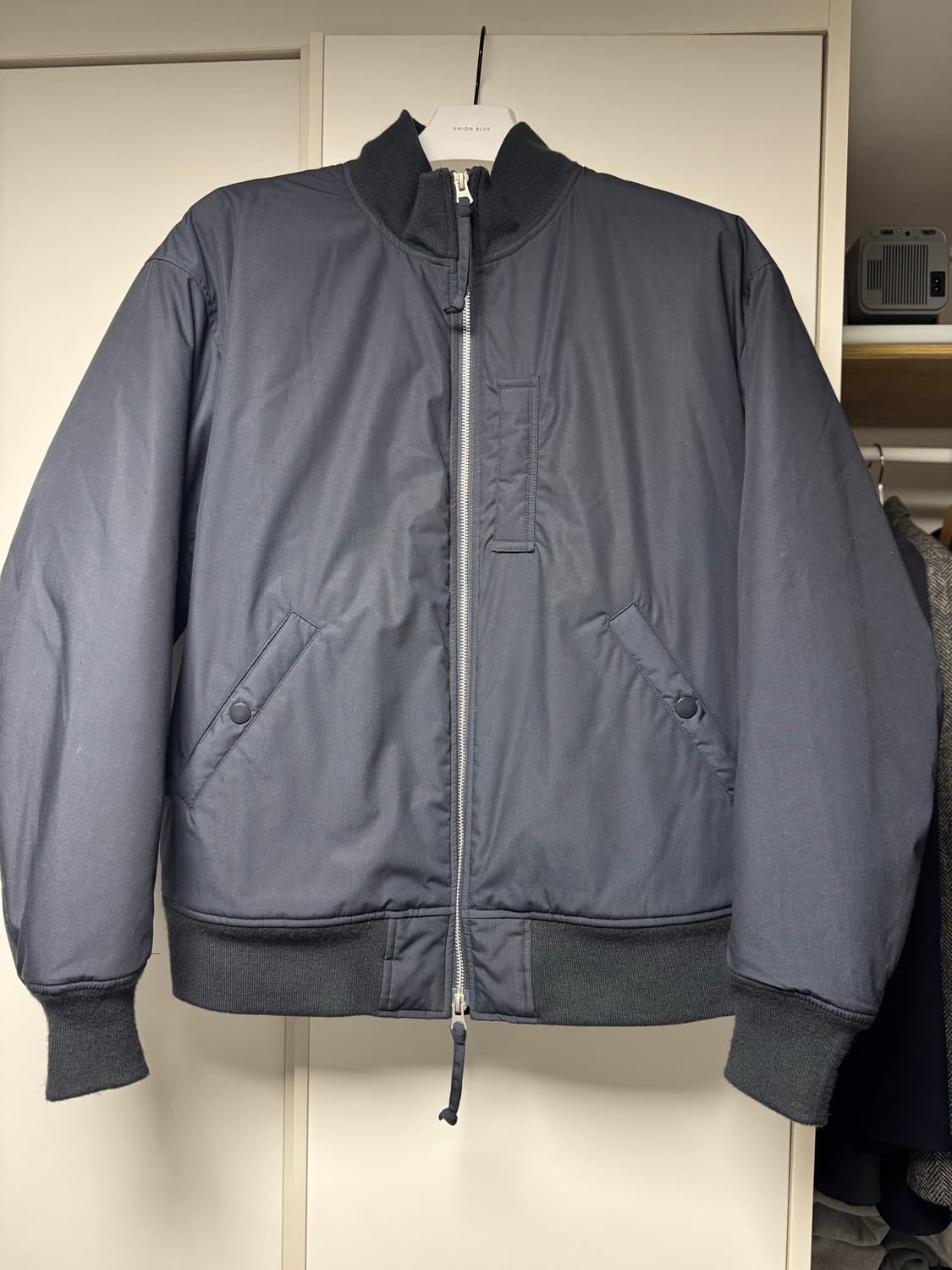 24fw 나나미카 바시티 네이비 S 판매 상품이미지1