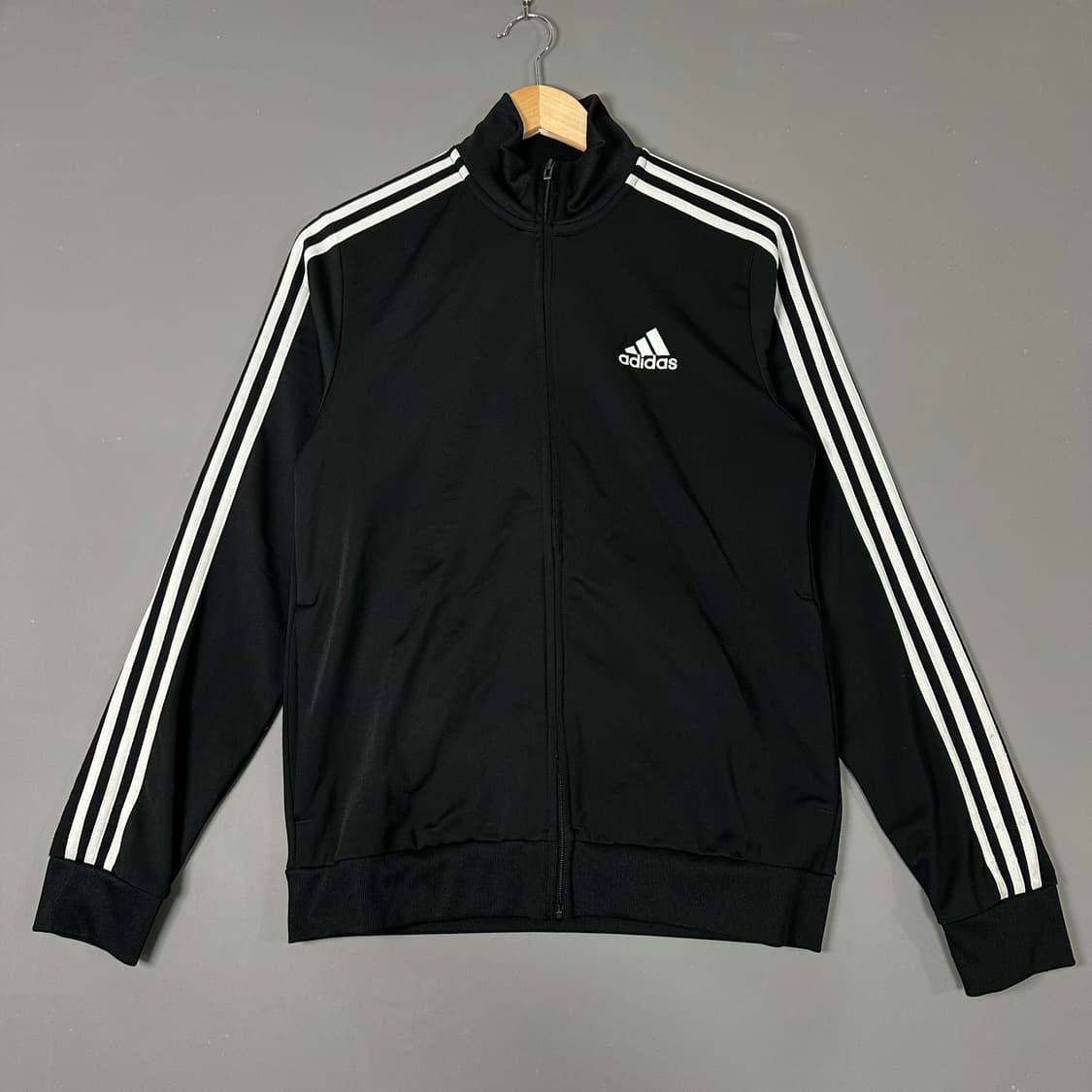 아디다스 로고 트랙탑 져지 블랙 M [111705] 상품이미지3