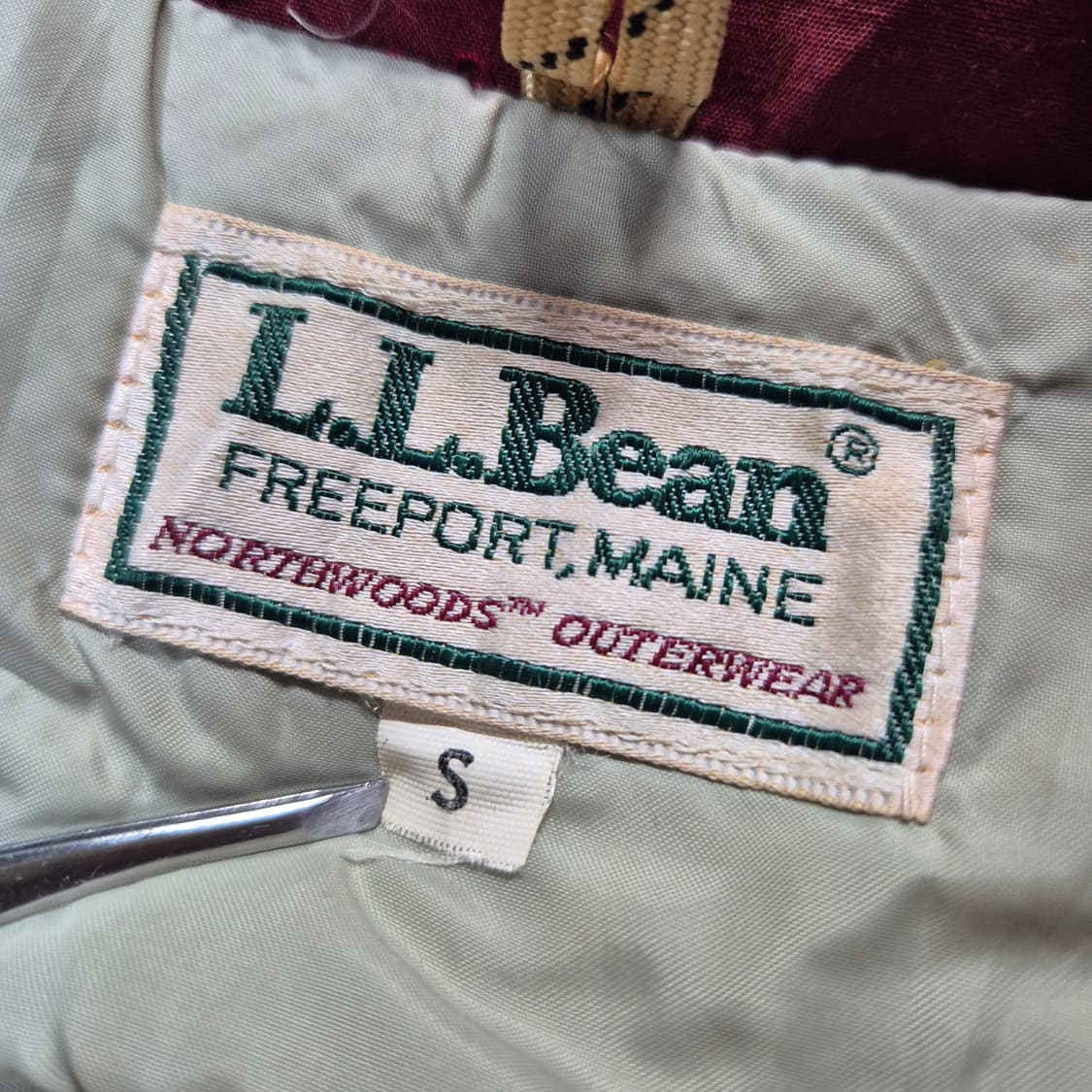 90s 엘엘빈 패딩 베스트 상품이미지7