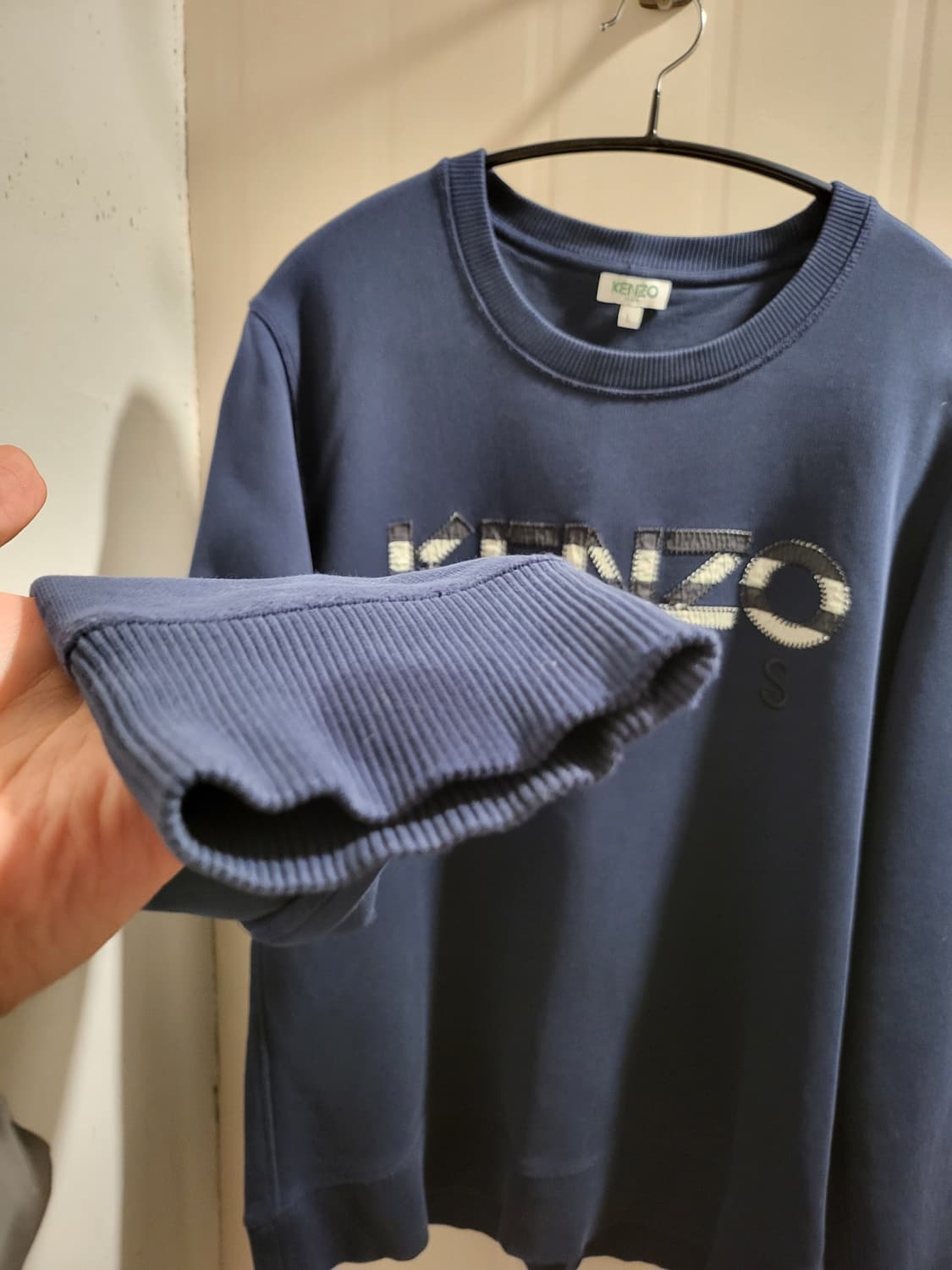 [L]겐조 네이비 맨투맨 상품이미지3