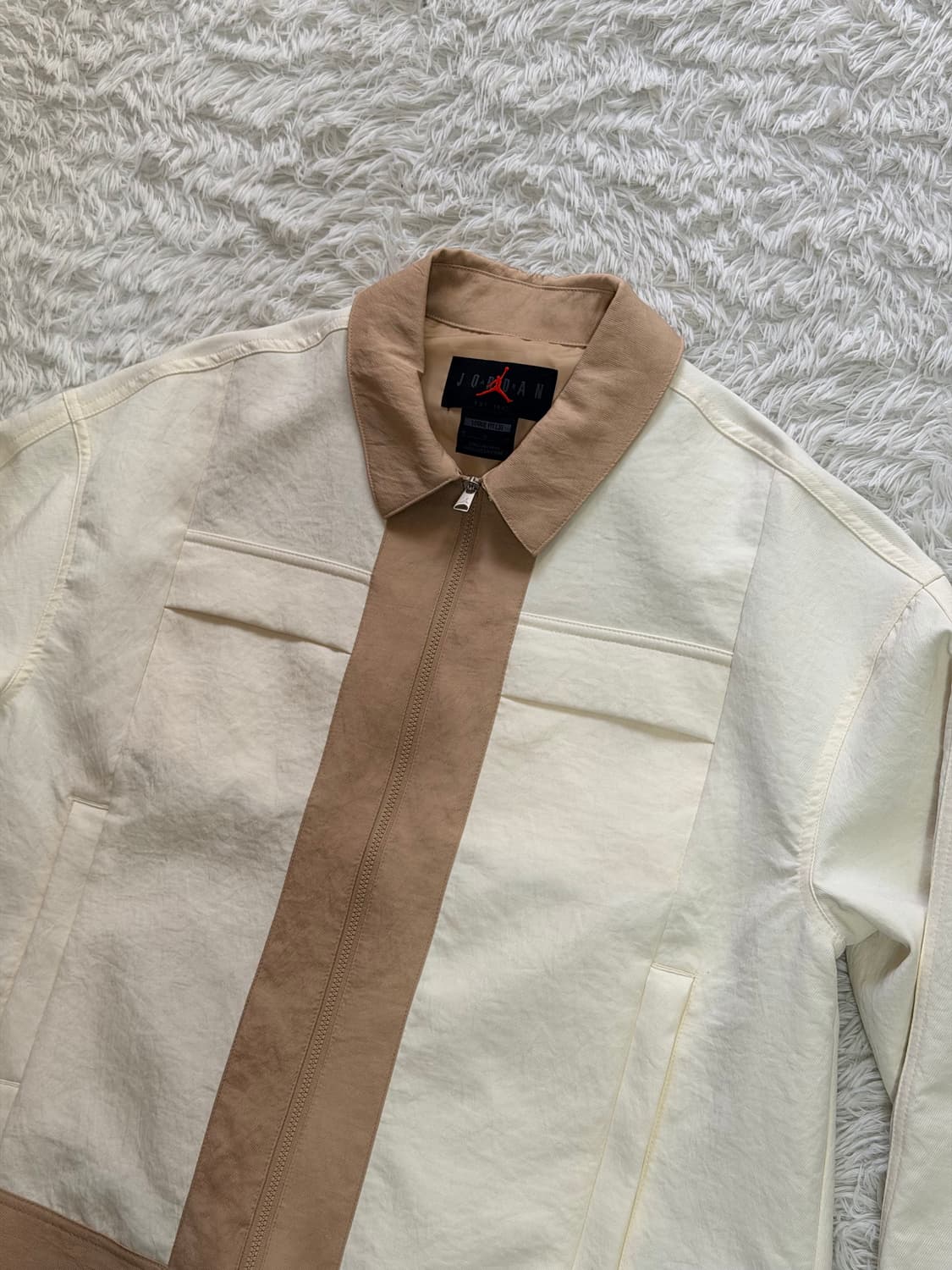 조던 우먼스 워크웨어 캔버스 재킷 (아이보리/베이지) - M사이즈 상품이미지2