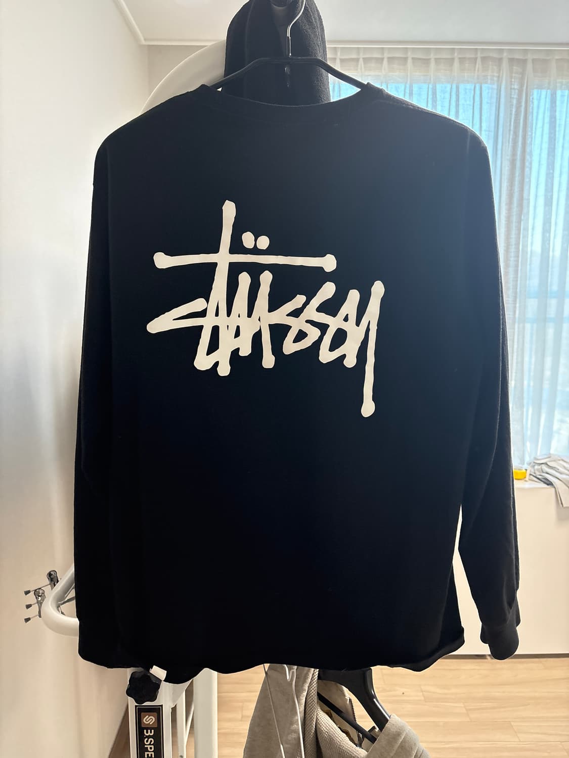 스투시 베이직 롱슬리브 블랙 상품이미지4