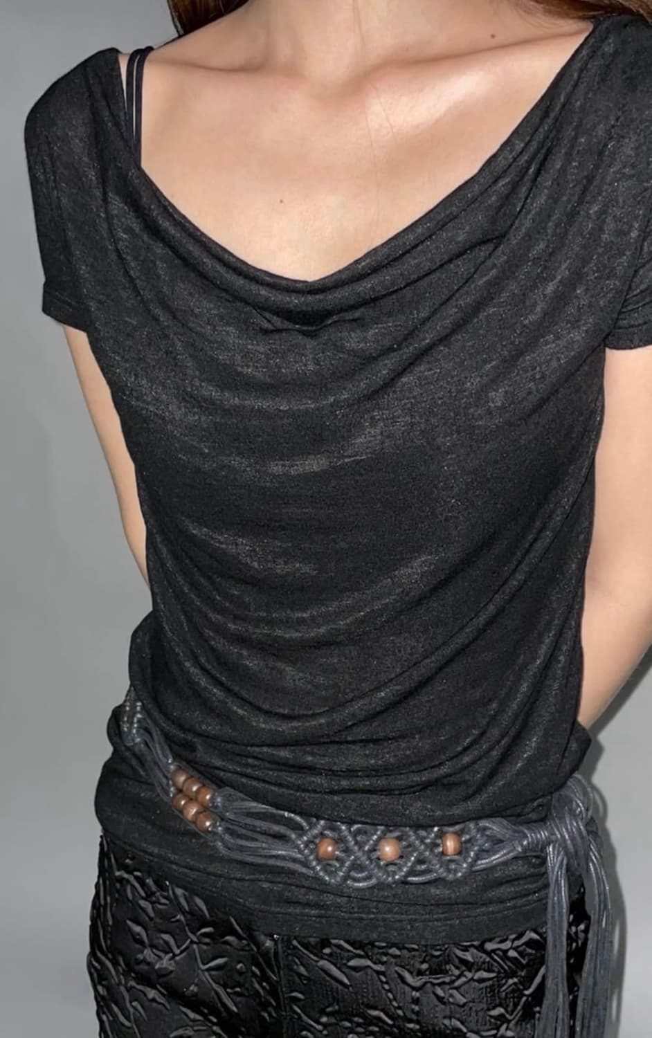 Eonhey drape top 상품이미지1