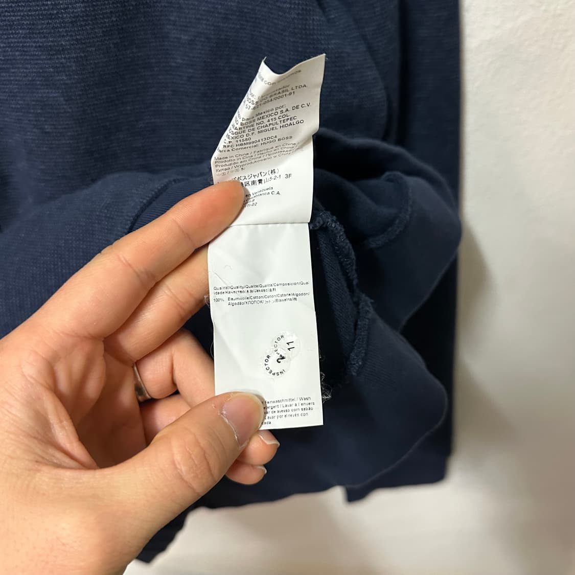 휴고보스 코튼 집업 상품이미지7