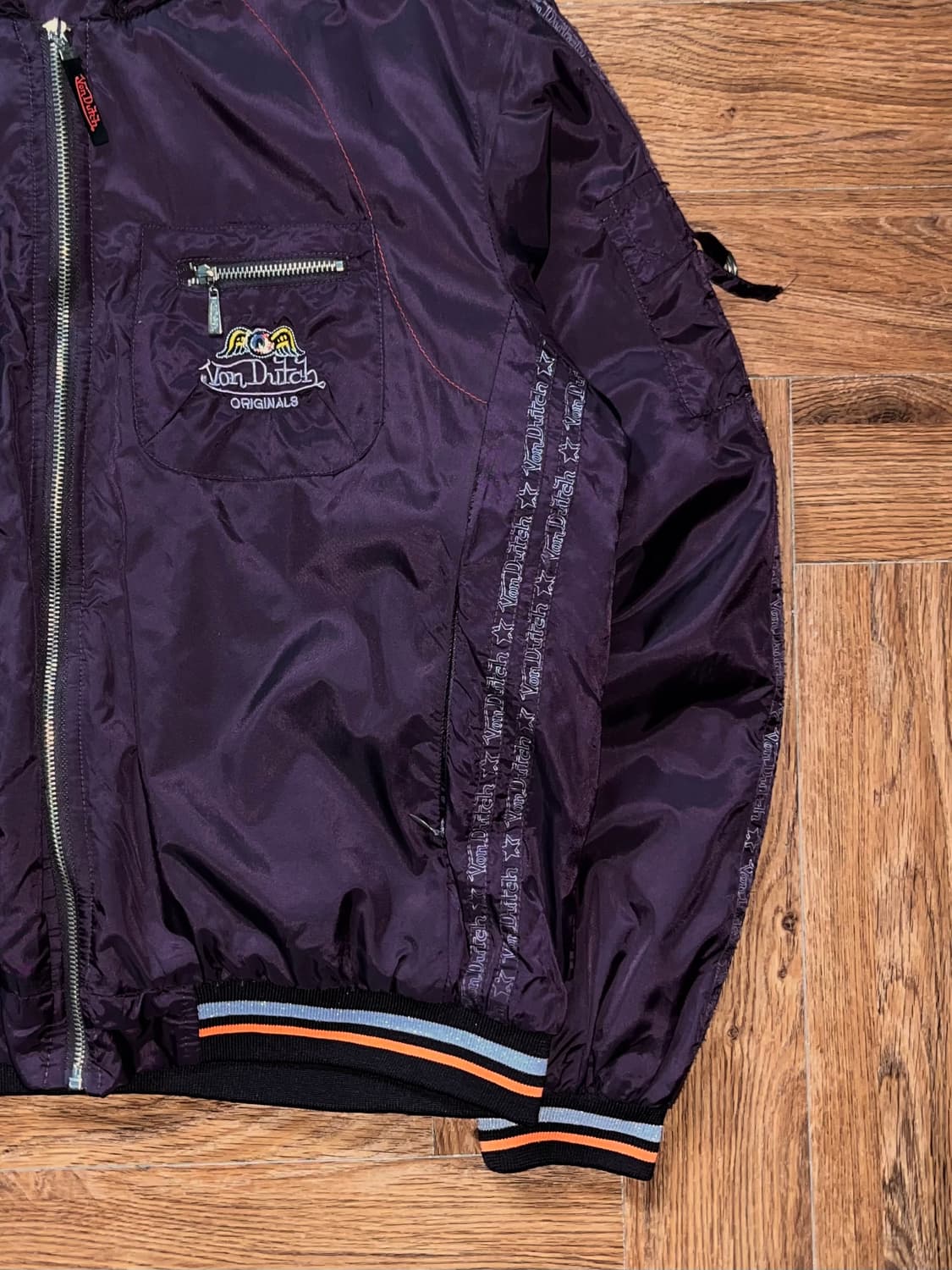 Von Dutch 본더치 배색 나일론 점퍼 상품이미지6