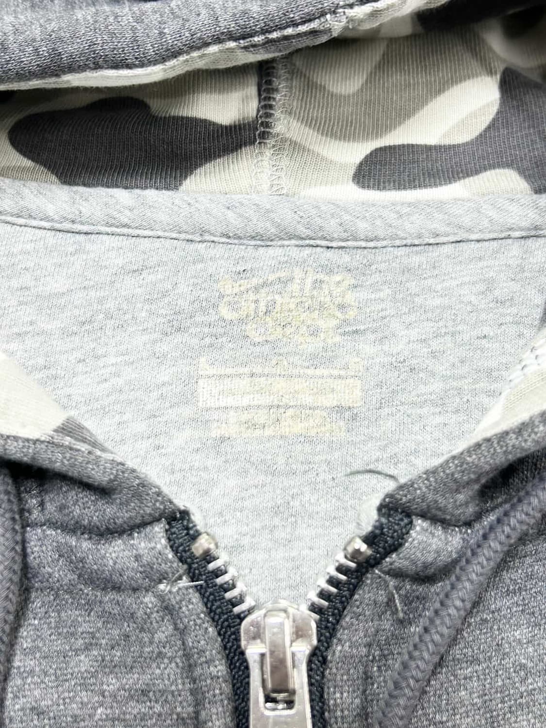 나이키 빅로고 그레이 후드집업 상품이미지7