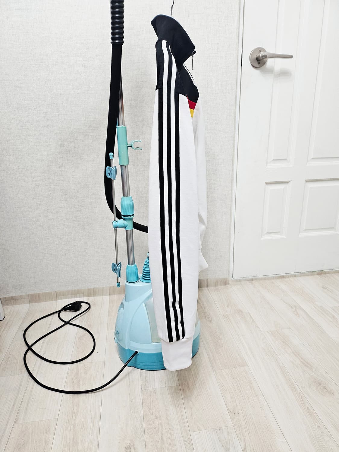 (95~100)M☆우주매물☆ 아디다스 파이어버드 독일 [흰검] 트랙탑져지 상품이미지5