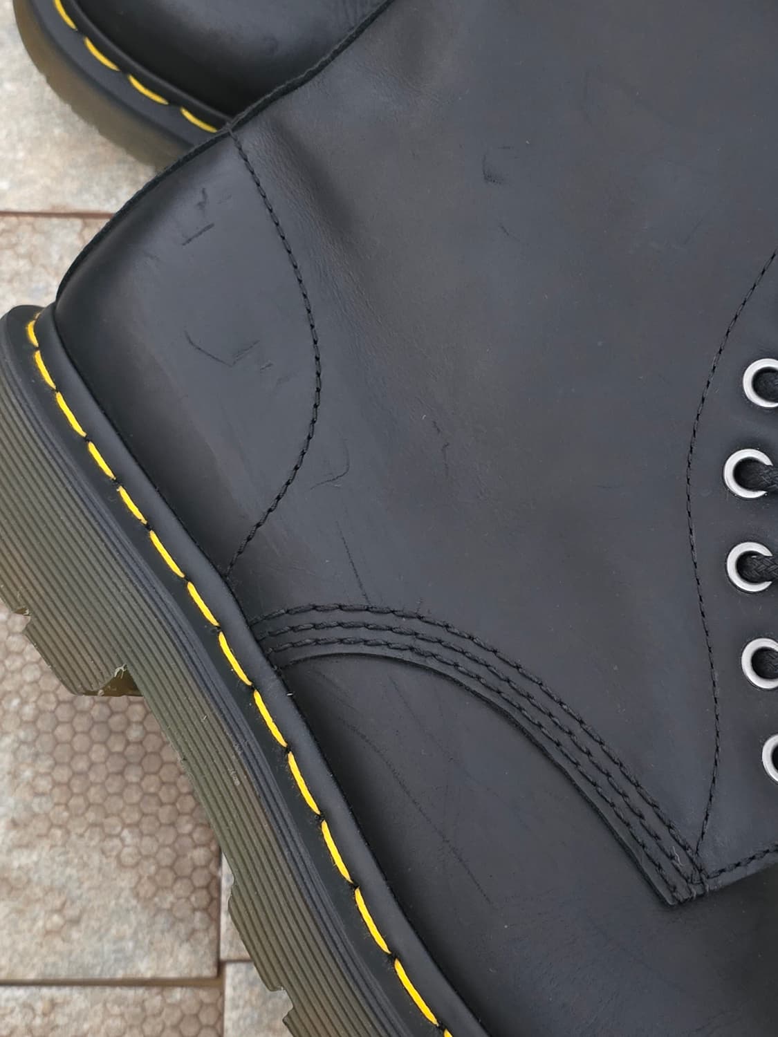 (290)닥터마틴 1460 윈터그립 블랙 부츠 상품이미지7
