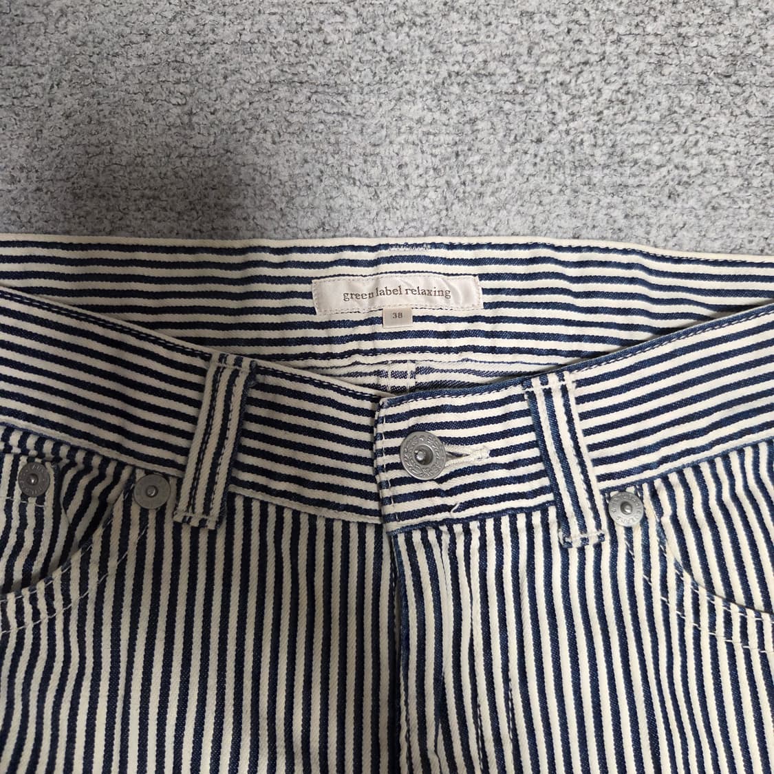 일본산 그린라벨 릴렉싱 워크 데님팬츠 30 상품이미지3