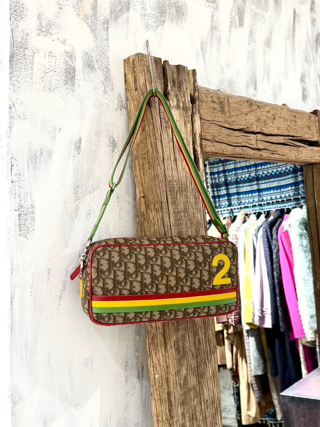 크리스찬 디올 라스타 트로터 캔버스 크로스백 상품이미지2