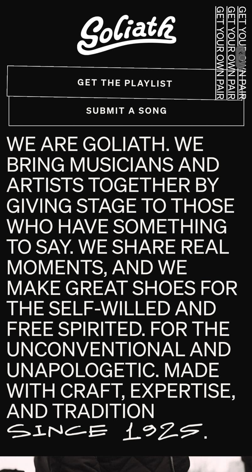 골리앗 미드 스니커즈42(265추천) 상품이미지2