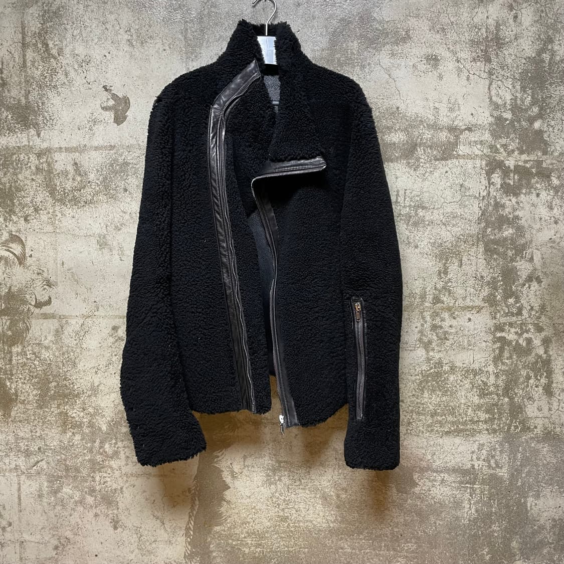 릭오웬스 바우하우스 시어링 자켓 상품이미지3